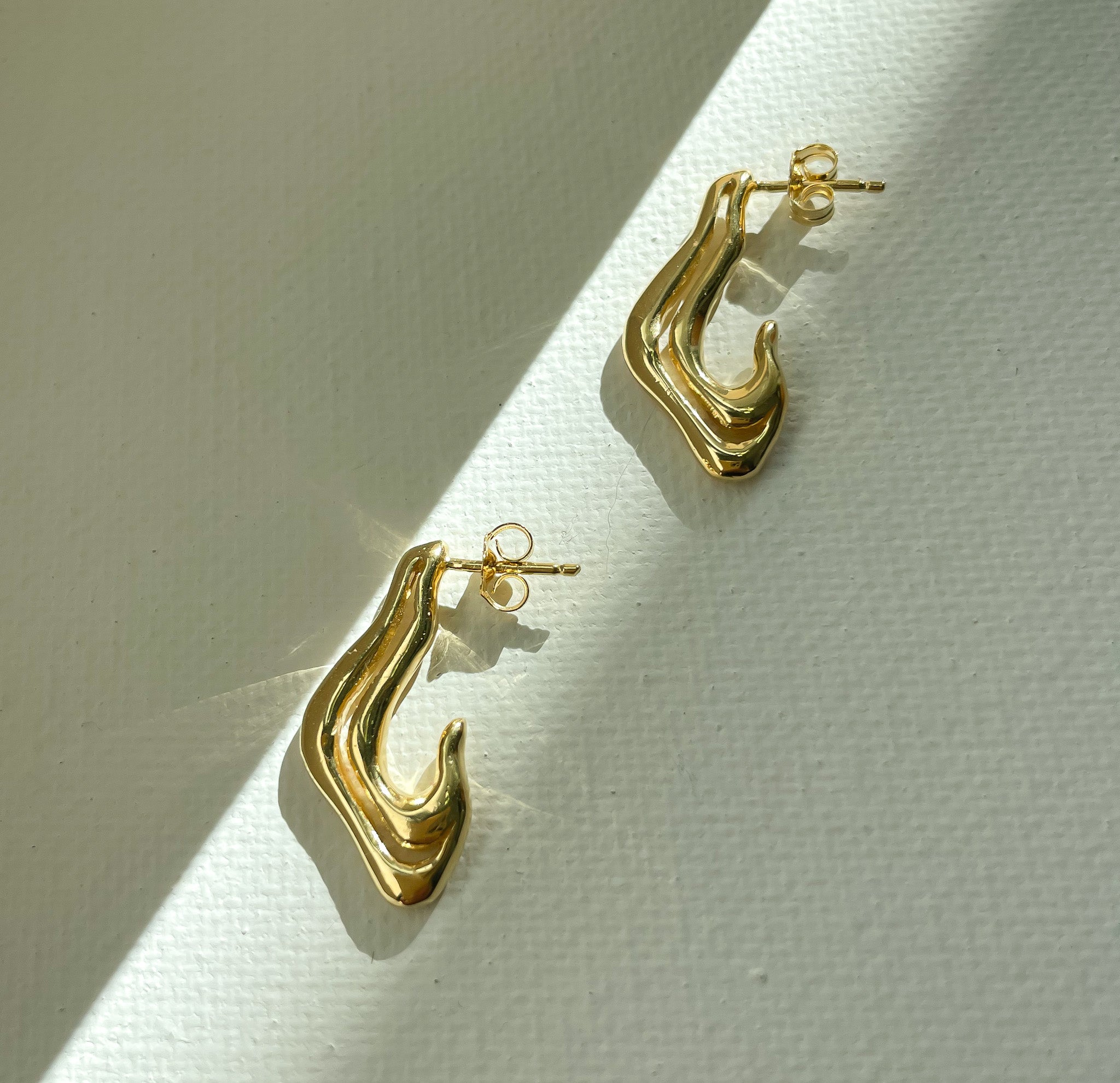 Freeform Drip Earrings