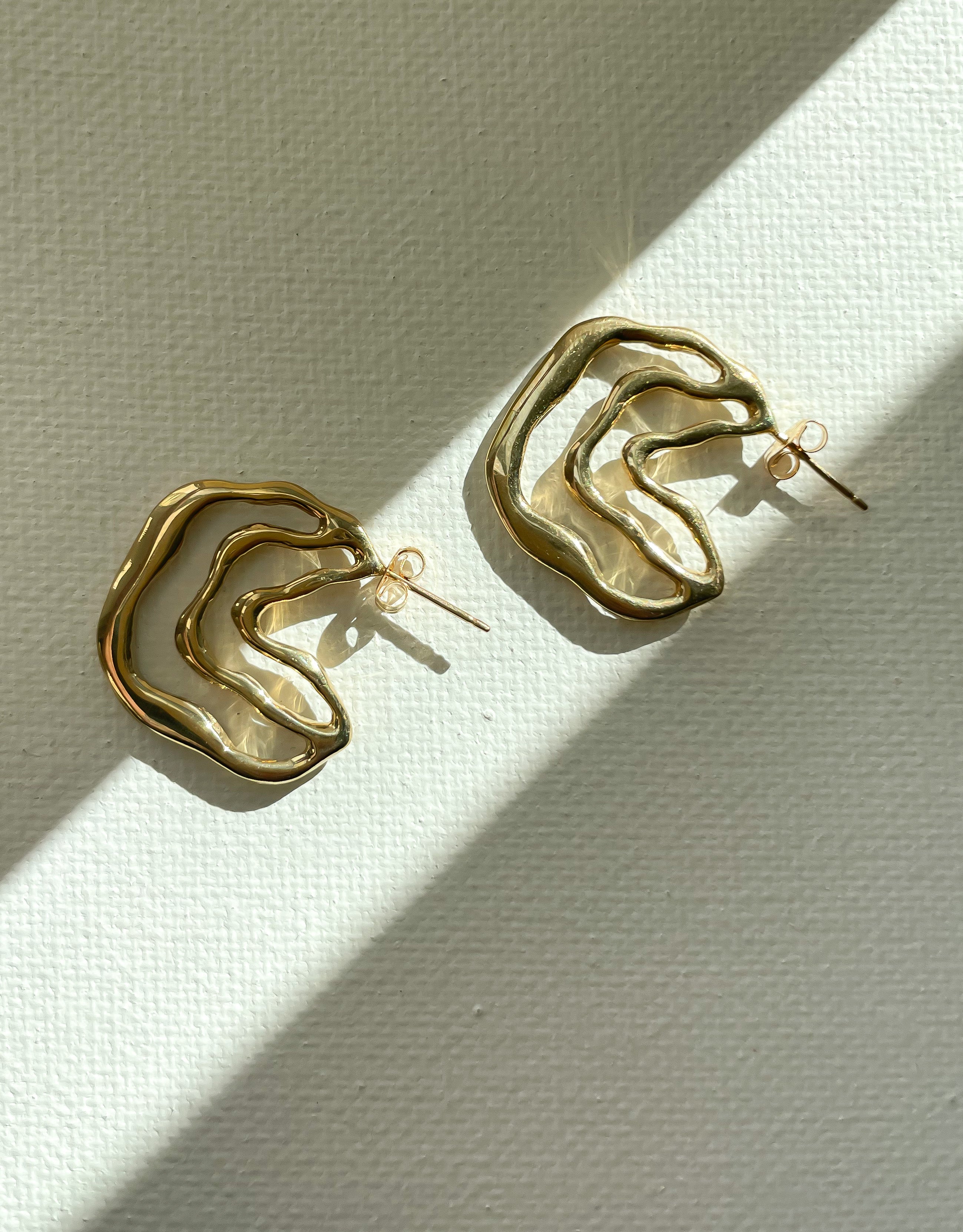 Formation Hoop Earrings