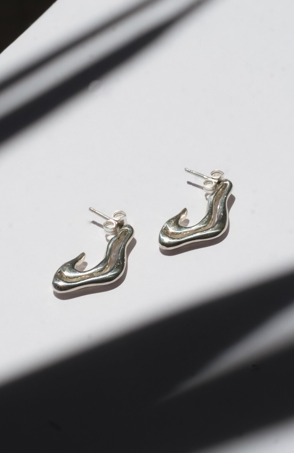 Freeform Drip Earrings